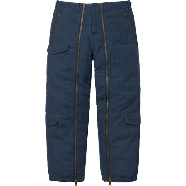 Supreme Alpha Industries Cotton Twill Flight Pant - Navy (front)