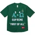 Supreme Alpha Omega Baseball Jersey - Green (front)