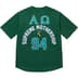 Supreme Alpha Omega Baseball Jersey - Green (front)