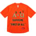 Supreme Alpha Omega Baseball Jersey - Orange (front)