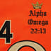 Supreme Alpha Omega Baseball Jersey - Orange (front)