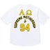 Supreme Alpha Omega Baseball Jersey - White (front)