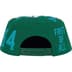 Supreme Alpha Omega Pillbox Hat - Dark Green (front)