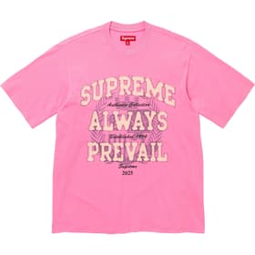 Supreme Always Prevail S/S Top Pink