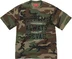Supreme Always Prevail S/S Top - Woodland Camo (front)