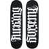 Supreme Ambigram Skateboard - 8.25” x 32” (front)