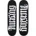 Supreme Ambigram Skateboard - 8.25” x 32” (front)