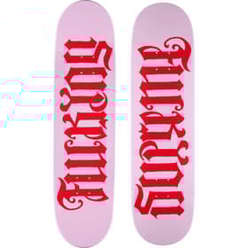 Supreme Ambigram Skateboard 8.5” x 32.25”