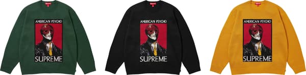 Supreme American Psycho Sweater - Product Image