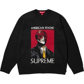 Supreme American Psycho Sweater Black