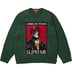 Supreme American Psycho Sweater - Green (front)