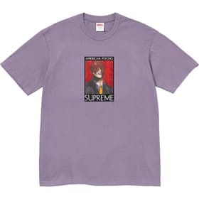 Supreme American Psycho Tee Dusty Purple