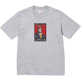 Supreme American Psycho Tee Heather Grey