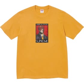 Supreme American Psycho Tee Mustard