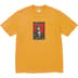 Supreme American Psycho Tee - Mustard (front)