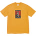 Supreme American Psycho Tee - Mustard (front)
