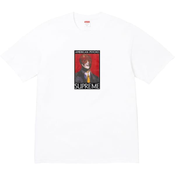 Supreme American Psycho Tee - White (front)