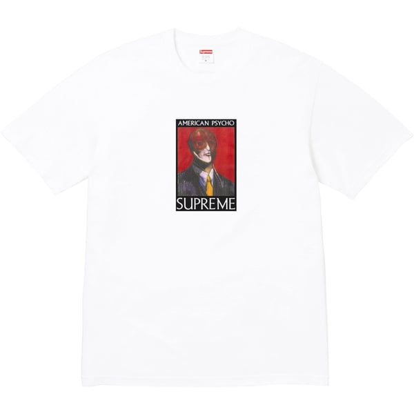 Supreme American Psycho Tee - White (front)