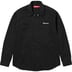 Supreme American Psycho Work Shirt - Black (front)