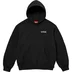 Supreme Anarchy Hooded Sweatshirt - Black (front)