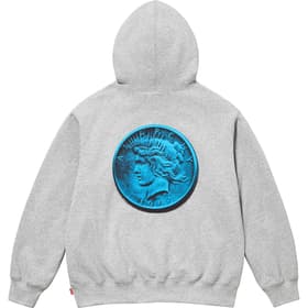 Supreme Anarchy Hooded Sweatshirt Heather Grey