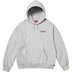 Supreme Anarchy Hooded Sweatshirt - Heather Grey (front)