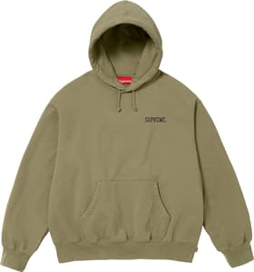 Supreme Anarchy Hooded Sweatshirt Light Olive