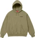 Supreme Anarchy Hooded Sweatshirt - Light Olive (front)