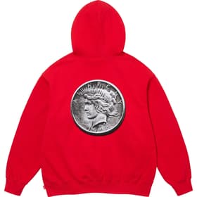 Supreme Anarchy Hooded Sweatshirt Red