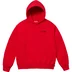 Supreme Anarchy Hooded Sweatshirt - Red (front)