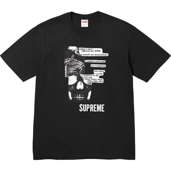 Supreme Anatomy Tee - Black (front)