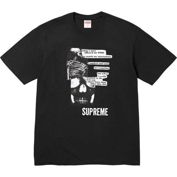 Supreme Anatomy Tee - Black (front)