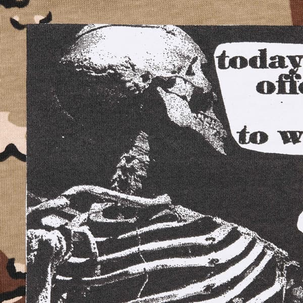 Supreme Anatomy Tee - Chocolate Chip Camo (front)