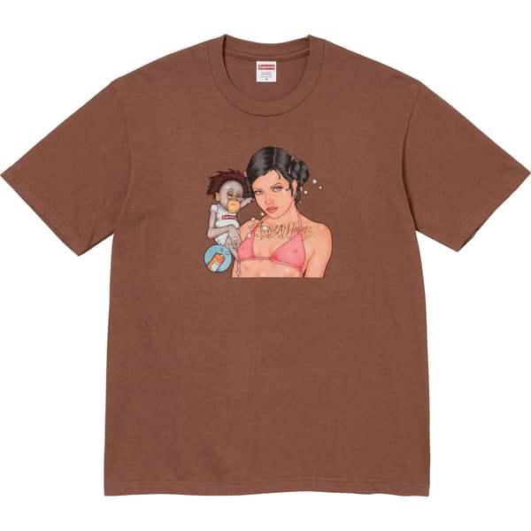 Supreme Angel Tee - Brown (front)