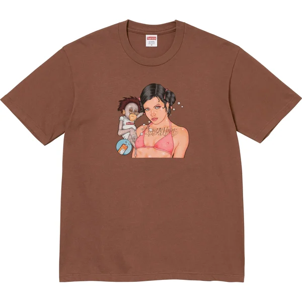 Supreme Angel Tee - Brown (front)