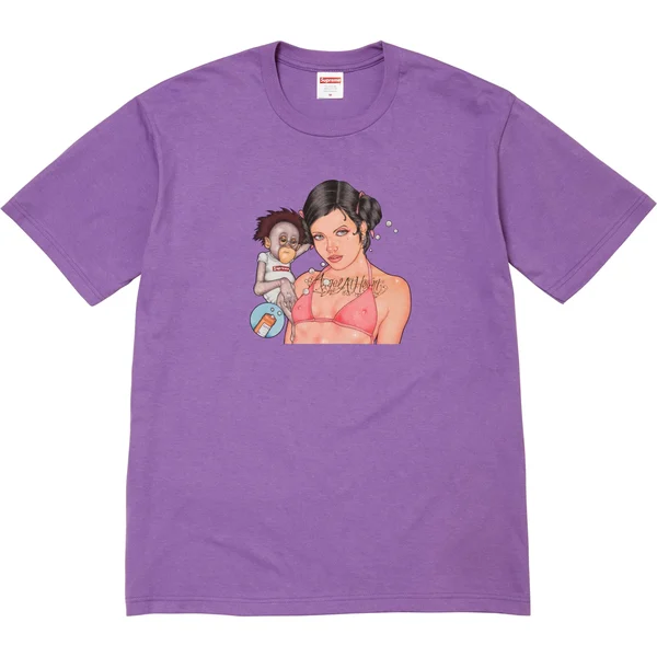 Supreme Angel Tee - Purple (front)
