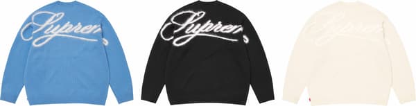 Supreme Angora Script Sweater - Product Image