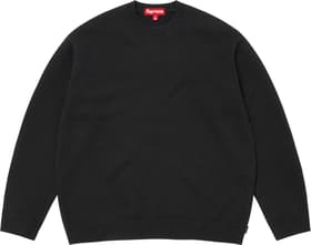 Supreme Angora Script Sweater Black