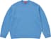 Supreme Angora Script Sweater - Light Blue (front)