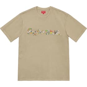 Supreme Animal Kingdom S/S Top Dusty Tan