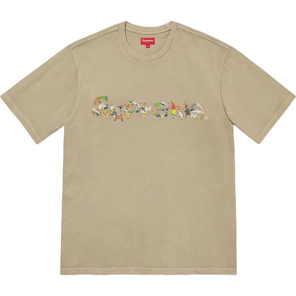 Supreme Animal Kingdom S/S Top - Dusty Tan (front)