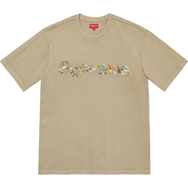Supreme Animal Kingdom S/S Top - Dusty Tan (front)