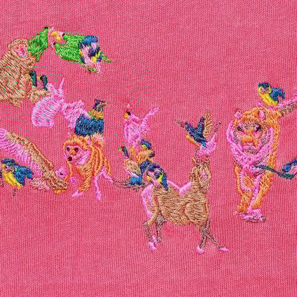 Supreme Animal Kingdom S/S Top - Magenta (front)