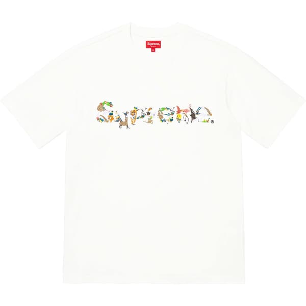 Supreme Animal Kingdom S/S Top - White (front)