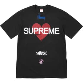 Supreme Announcing Tee Black