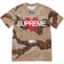 Supreme Announcing Tee - Chocolate Chip Camo (front)