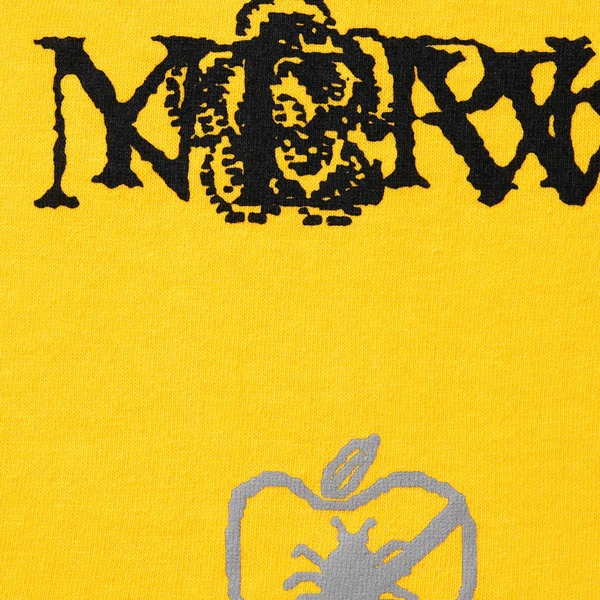 Supreme Announcing Tee - Yellow (front)