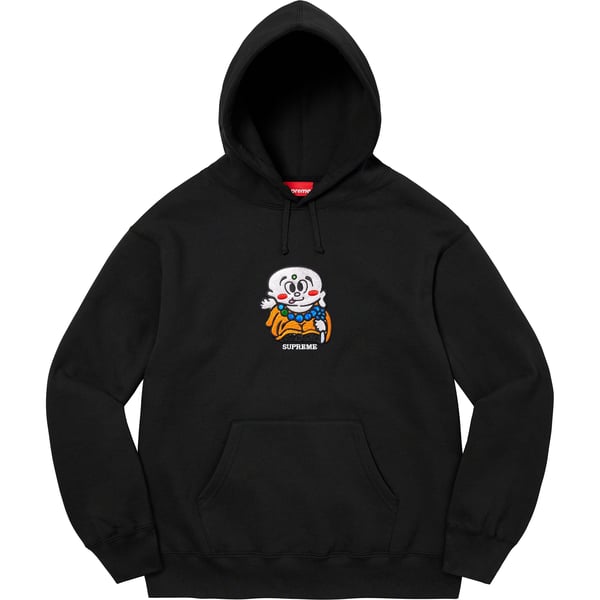 Supreme AOI Buddha Hooded Sweatshirt - Black (front)