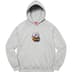 Supreme AOI Buddha Hooded Sweatshirt - Heather Grey (front)