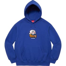 Supreme AOI Buddha Hooded Sweatshirt Royal